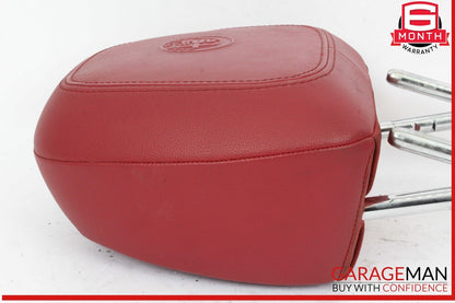 17-22 Alfa Romeo Giulia Front Left and Right Side Seat Headrest Head Rest Red
