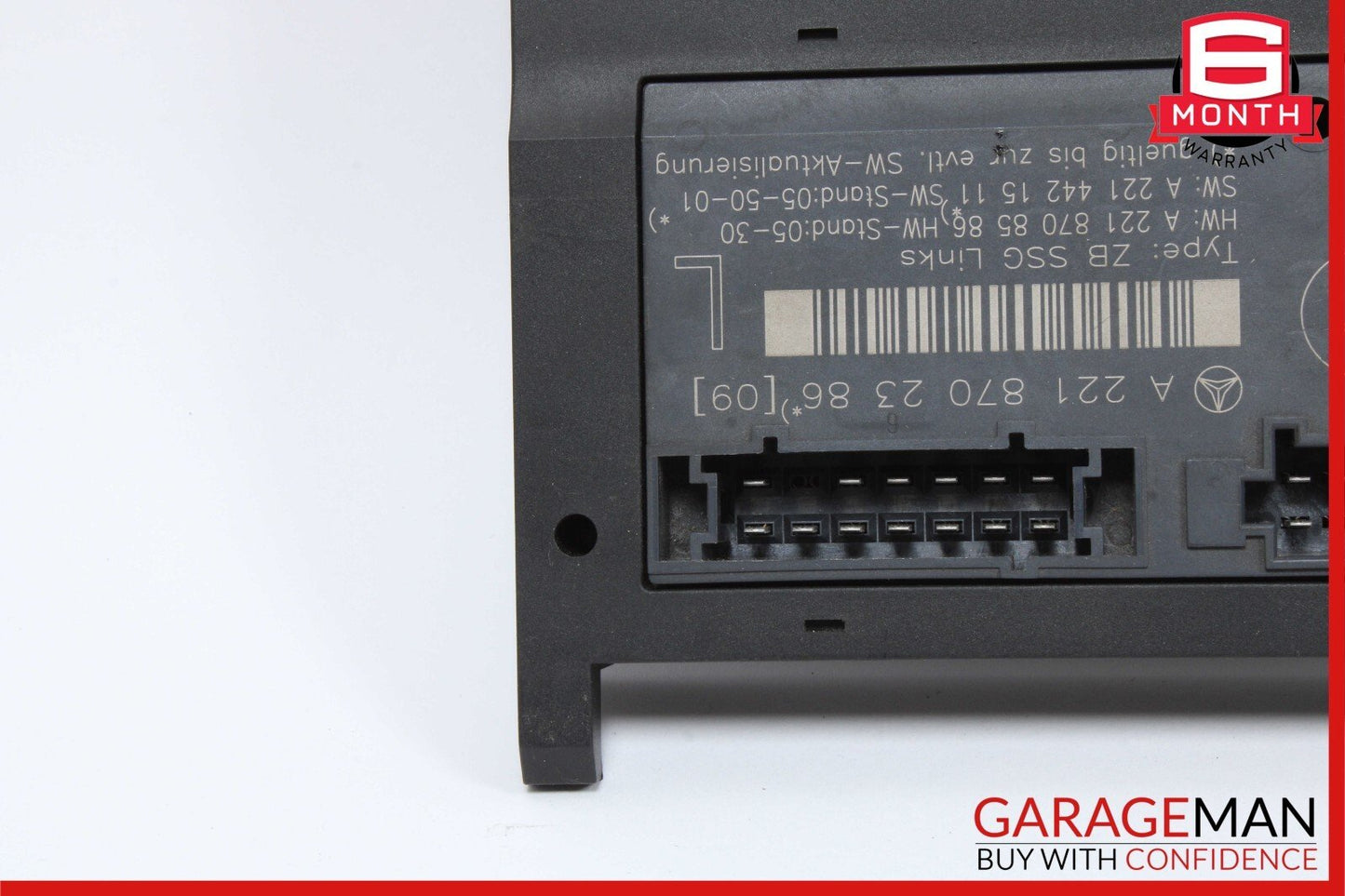 07-13 Mercedes W221 S550 S400 S63 Front Left Driver Side Under Seat Control Unit