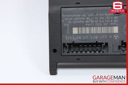 07-13 Mercedes W221 S550 S400 S63 Front Left Driver Side Under Seat Control Unit