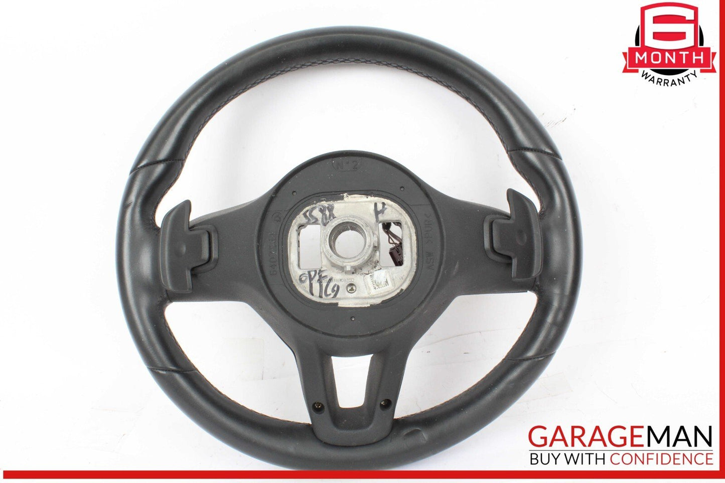 17-19 Mercedes W213 E300 Front Left Side Steering Wheel w/ Paddle Shifters OEM