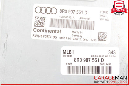 14-17 Audi SQ5 Engine Computer Control Module Unit ECU ECM 8R0907551D OEM