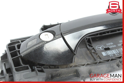 08-14 Mercedes W204 C250 C300 Front Left Side Exterior Door Handle Black OEM