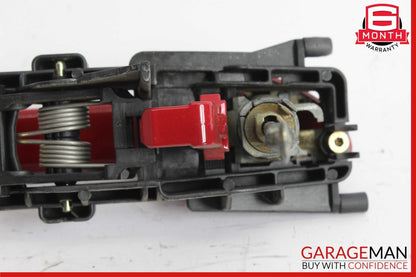 05-11 Mercedes R171 SLK350 Front Left Driver Side Exterior Door Handle Red OEM
