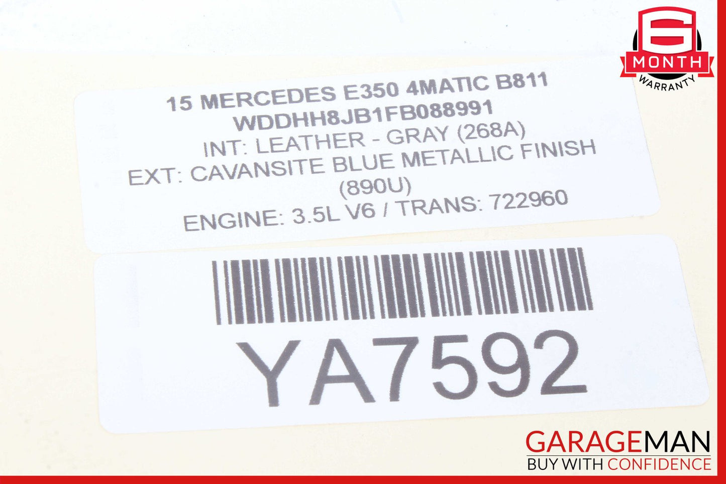 15-18 Mercedes W212 E350 CLS550 ABS Anti Lock Pump Brake Module OEM