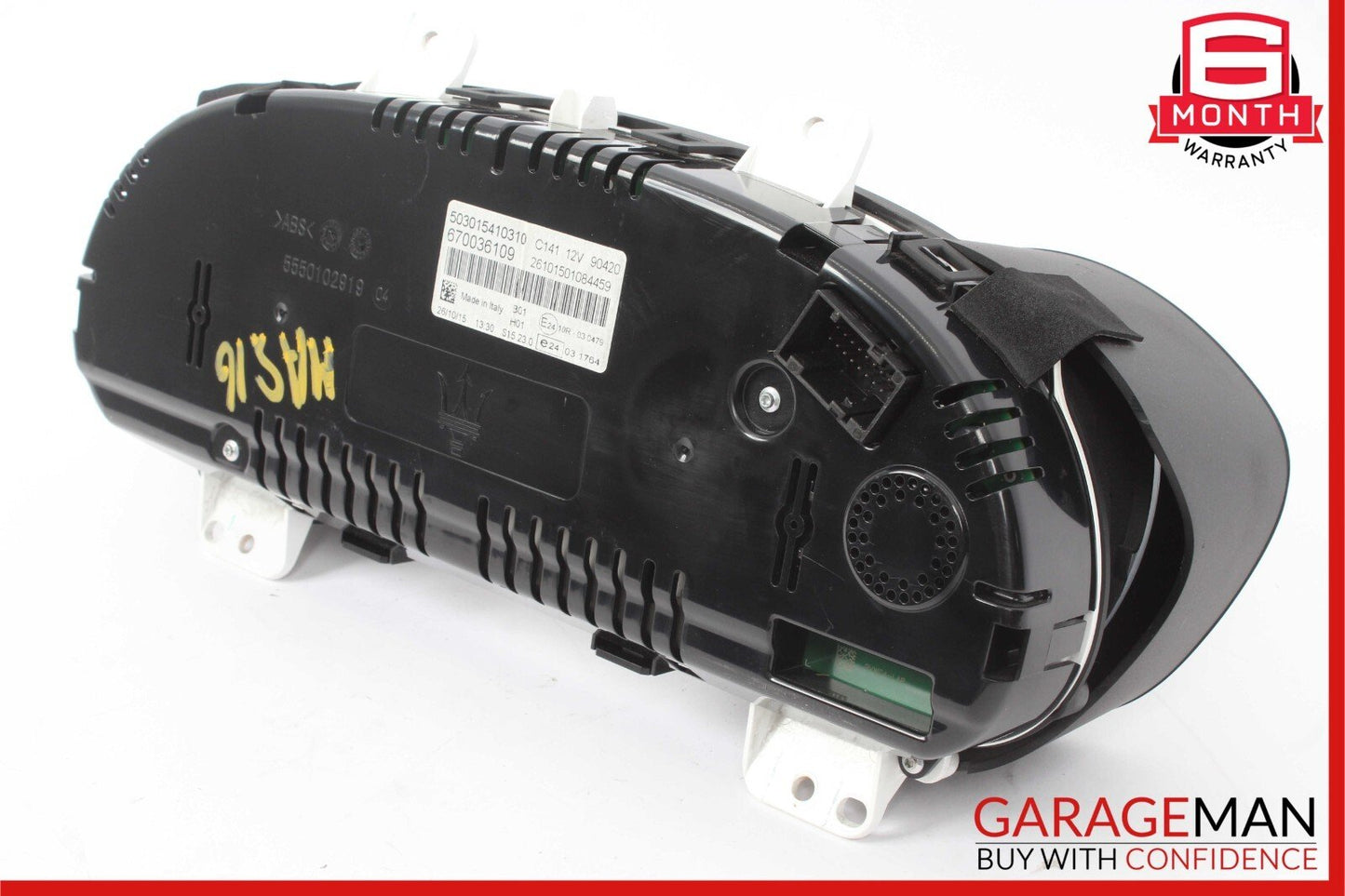 14-17 Maserati Ghibli Speedometer Odometer Instrument Cluster Gauge Assembly