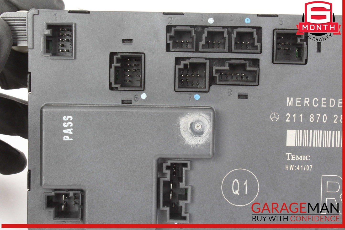 03-09 Mercedes W211 E550 E500 Front Right Passenger Door Control Module OEM