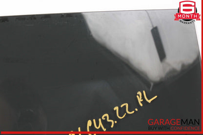 16-22 Mercedes X253 GLC43 AMG Rear Left Driver Side Door Window Glass OEM
