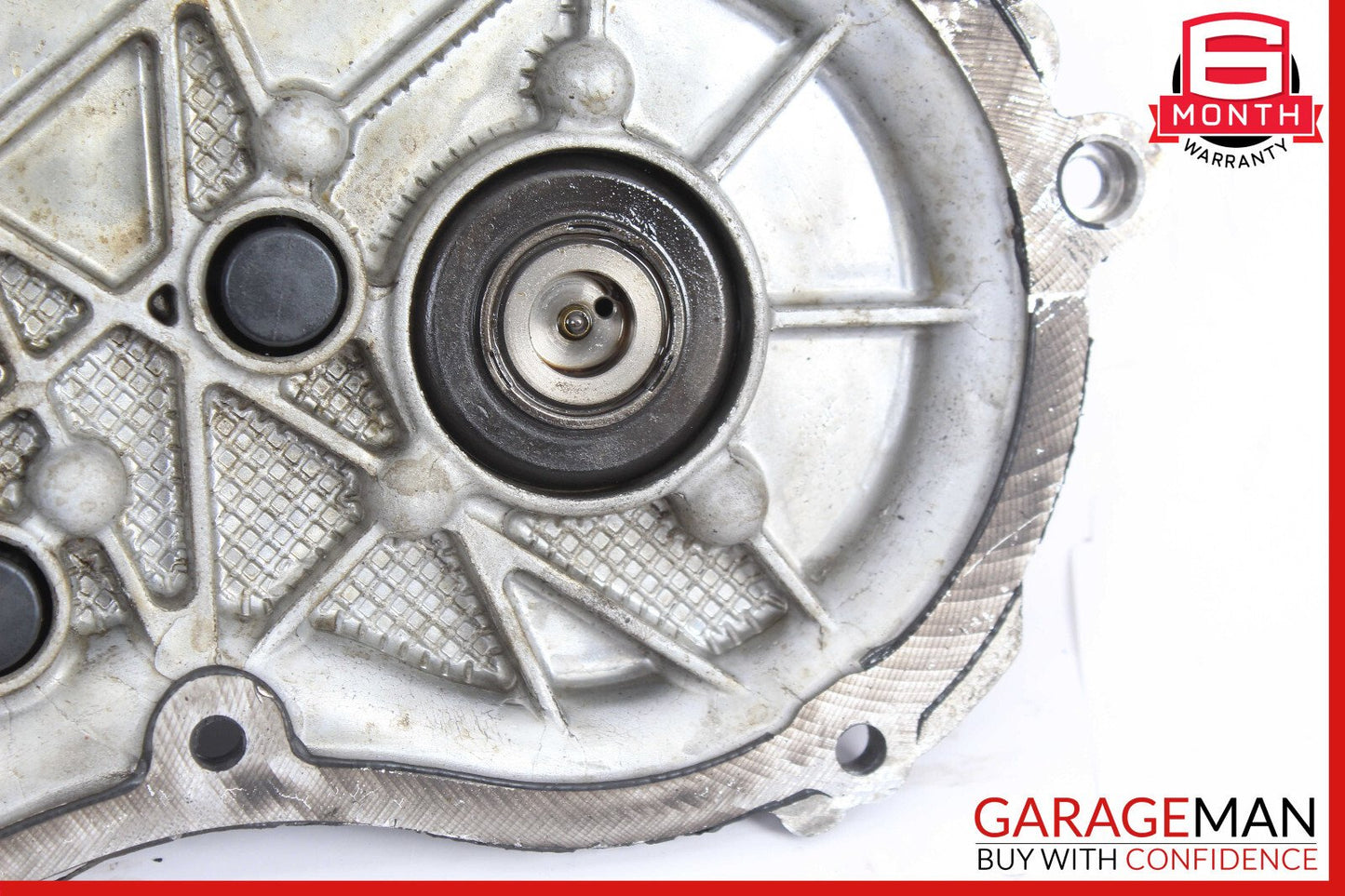 05-13 Mercedes W221 S400 E550 Front Left Side Engine Timing Chain Cover Plate