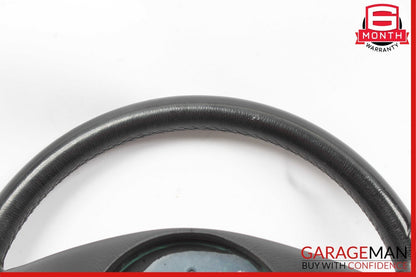 06-09 Mercedes W211 E350 CLS500 4 Spoke Steering Wheel Leather Black OEM