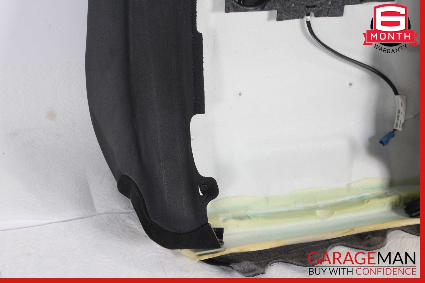 10-16 Mercedes W212 E550 E400 Front Right Top Upper Seat Cushion Black OEM