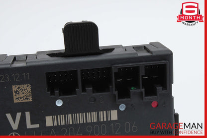12-15 Mercedes W204 C250 C350 Front Left Driver Side Door Control Module Unit