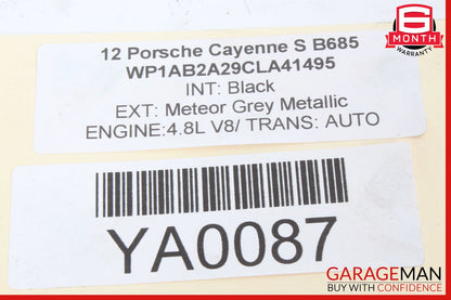 11-18 Porsche Cayenne 958 S Rear Left / Right Side Upper Forward Control Arm OEM