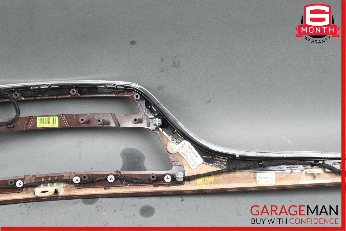 07-13 Mercedes W221 S63 Dashboard Center Trim Molding OEM