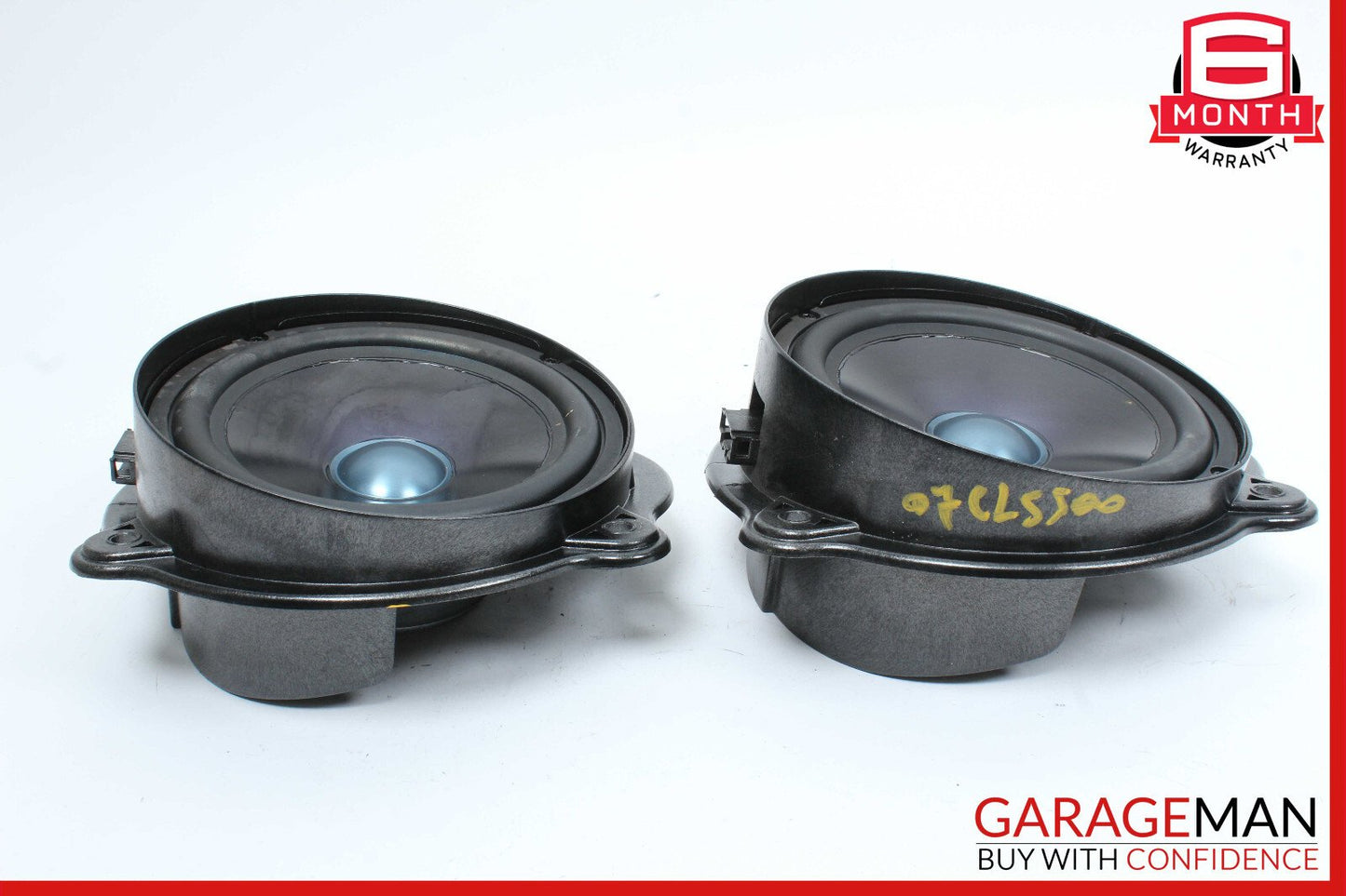 06-11 Mercedes W219 CLS500 Right & Left Side Door Sound Audio Speaker Speakers