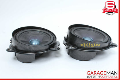 06-11 Mercedes W219 CLS500 Right & Left Side Door Sound Audio Speaker Speakers