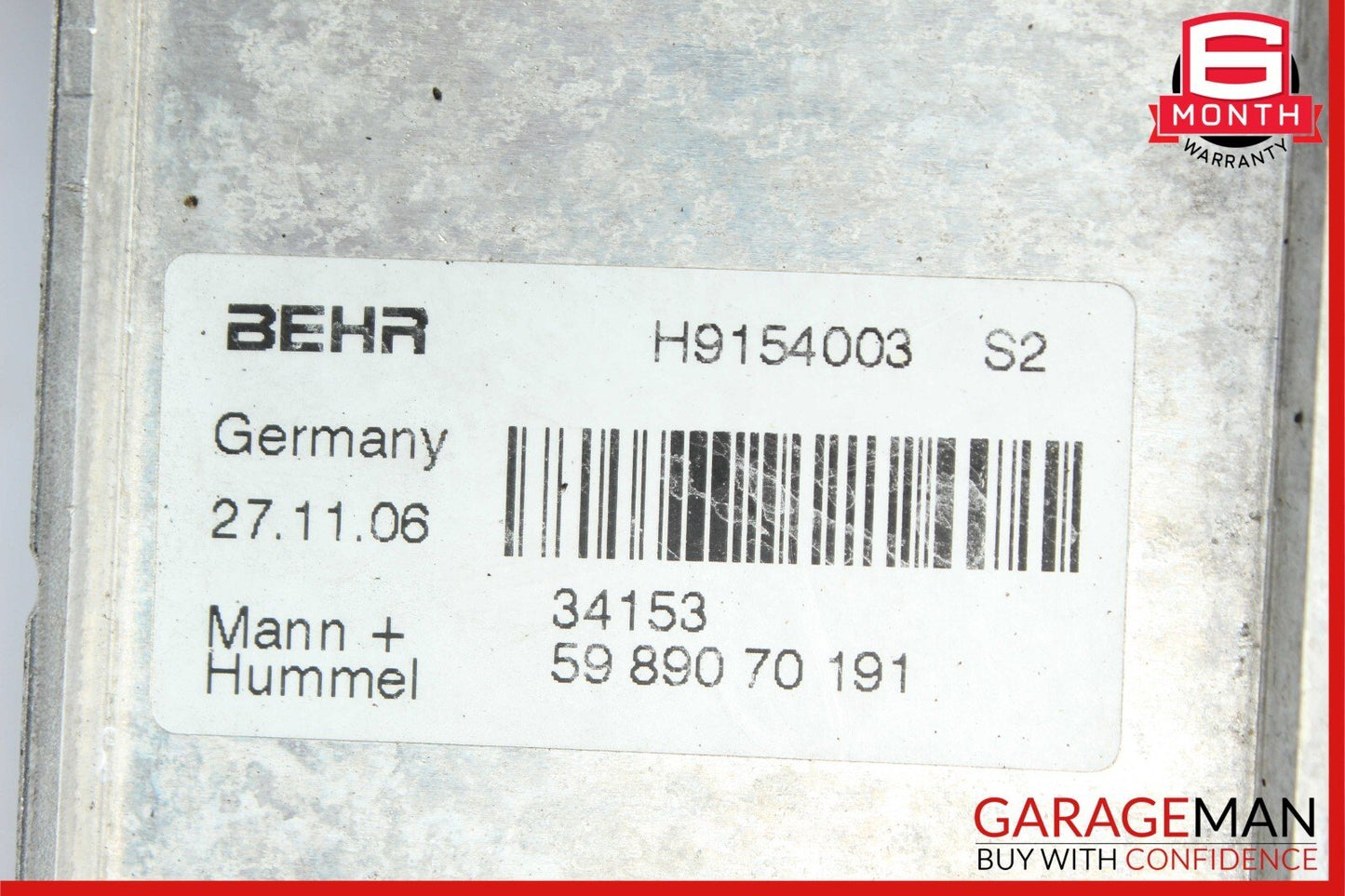 05-13 Mercedes W203 C230 E350 CLS350 Oil Filter Cooler Housing 2721800510 OEM