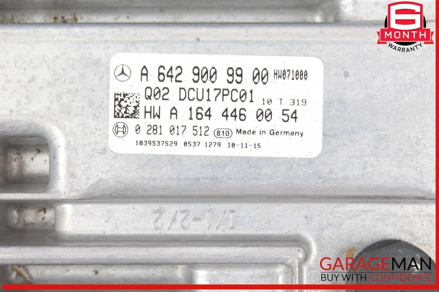 07-13 Mercedes W212 E350 Bluetec Diesel Exhaust Gas Aftertreatment Control Unit
