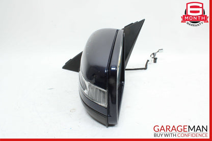 12-14 Mercedes W204 C250 C63 AMG Front Left Side Door Rear View Mirror Blue OEM