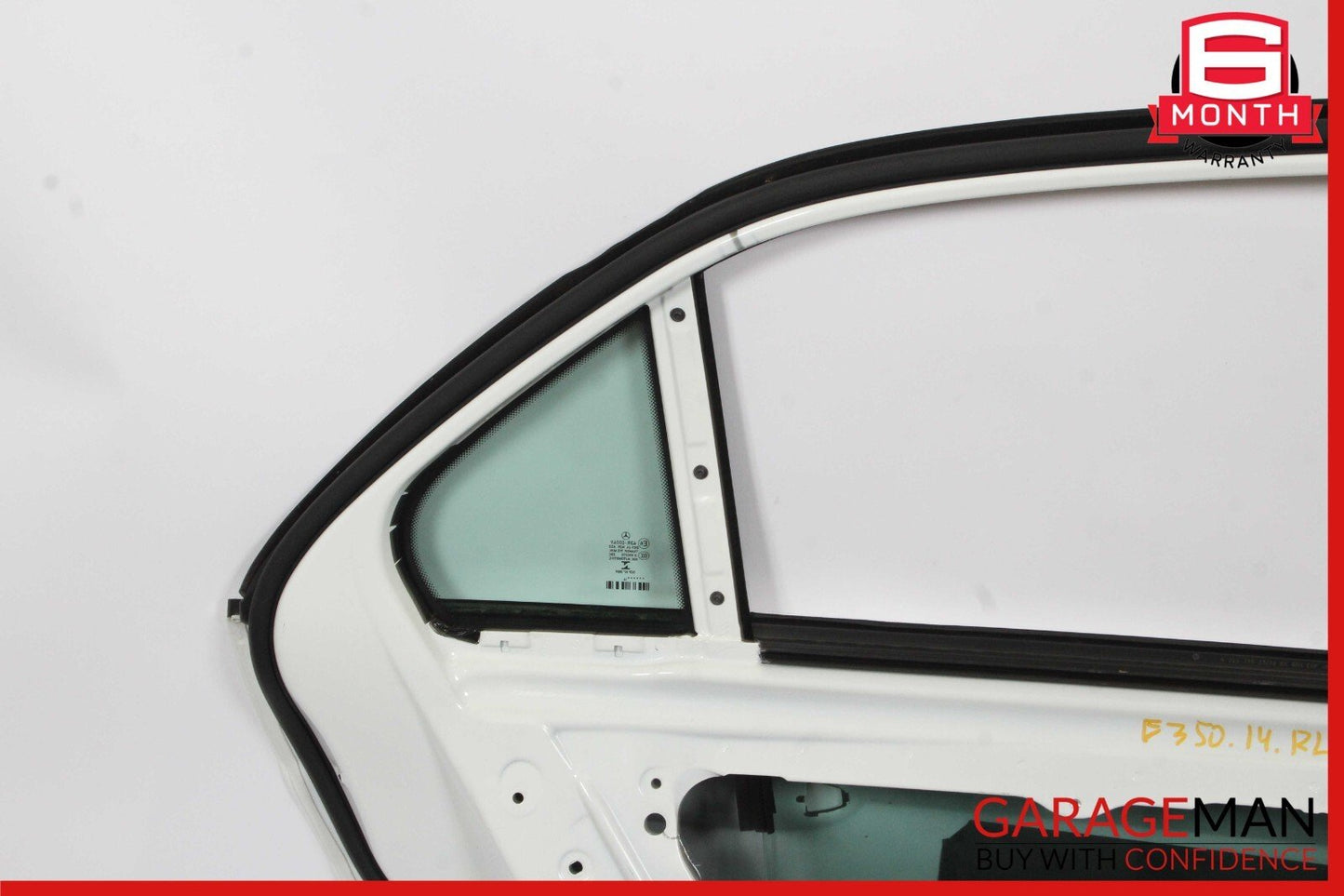 10-16 Mercedes W212 E350 Sedan Rear Left Side Door Shell Assembly OEM