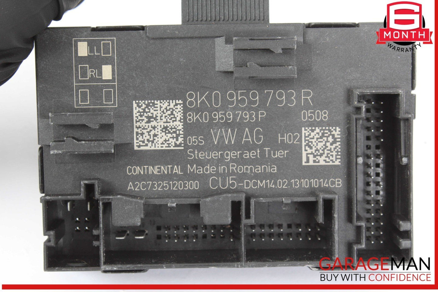 2009-2017 Audi Q5 Left Front Door Control Module 8K0959793R OEM