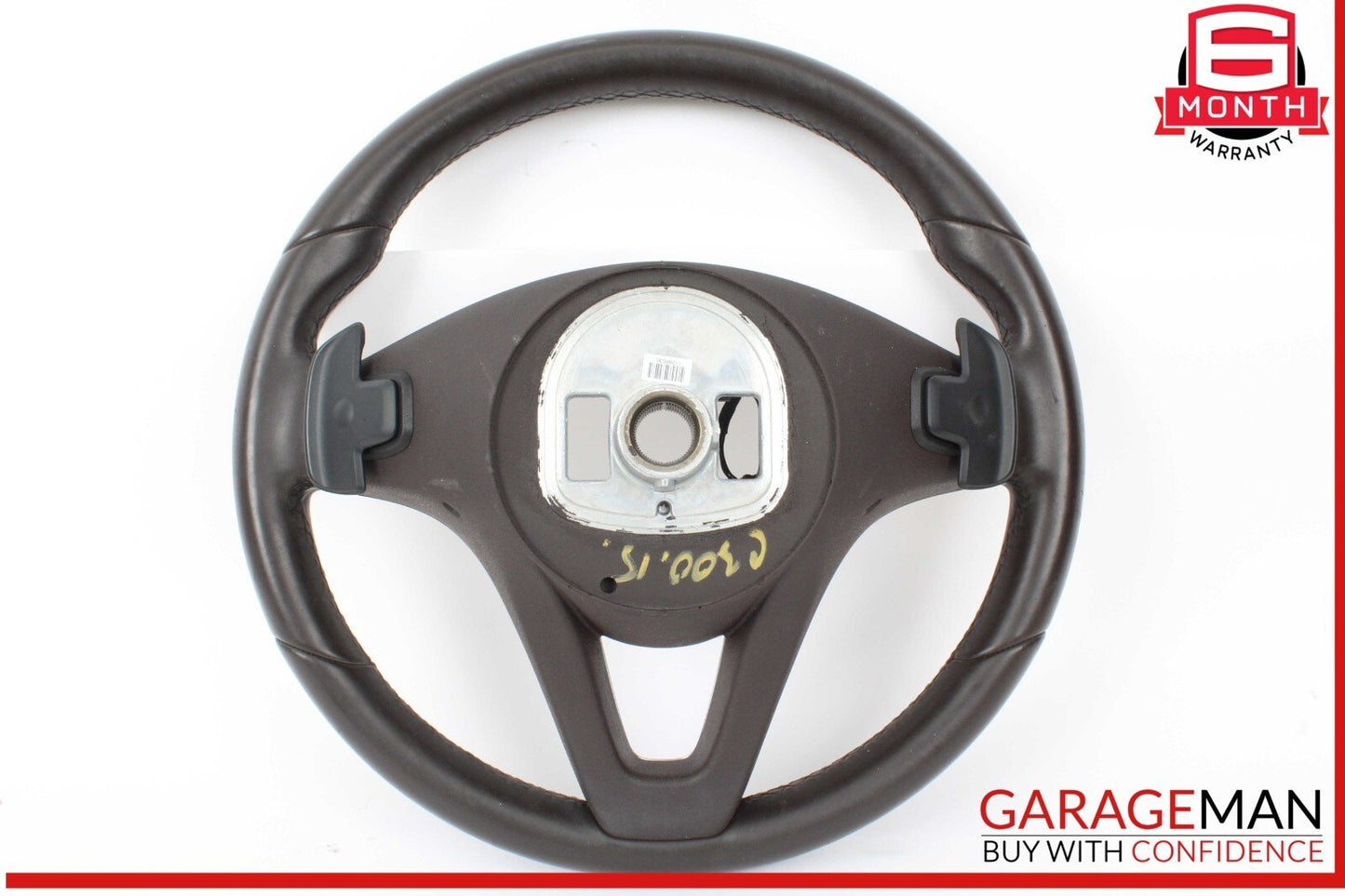 15-18 Mercedes W205 C300 GLC300 Steering Wheel w/ Paddle Shifters Assy OEM