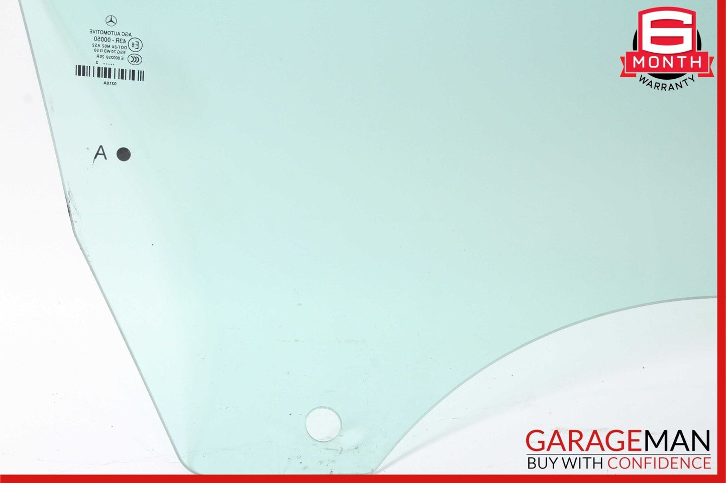 10-13 Mercedes W207 E350 E550 Coupe Front Left Driver Side Window Glass OEM