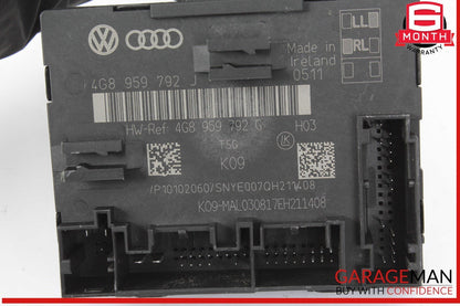 12-18 Audi A6 A7 Front Right Passenger Side Door Control Module Unit 4G8959792J