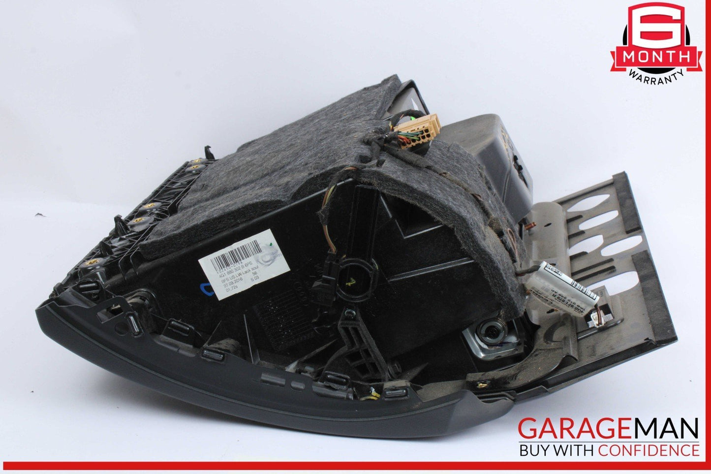 12-18 Audi A6 A7 Front Right Side Dash Glove Box Storage Compartment Black OEM