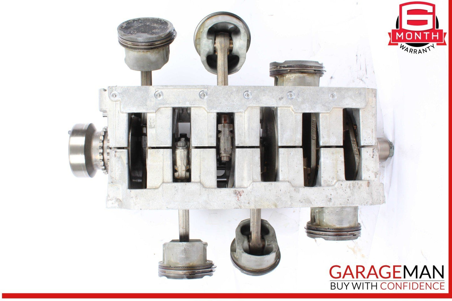 97-00 Porsche Boxster 986 Crankshaft Crank Shaft Case Housing Assembly OEM