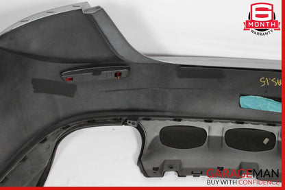 14-17 Maserati Ghibli M157 Rear Bumper Cover Panel Silver OEM