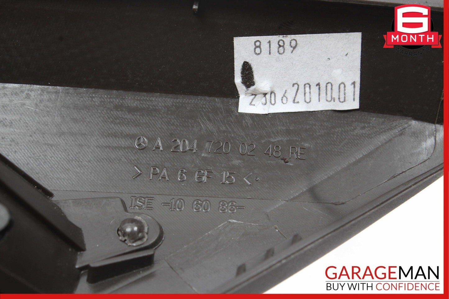 08-14 Mercedes W204 C300 Front Right Side Door Panel Tweeter Speaker Trim Cover