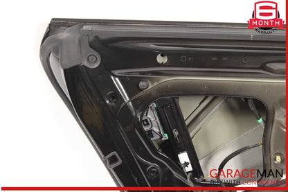 12-18 Audi A7 RS7 S7 Rear Left Driver Side Door Shell Panel Black OEM