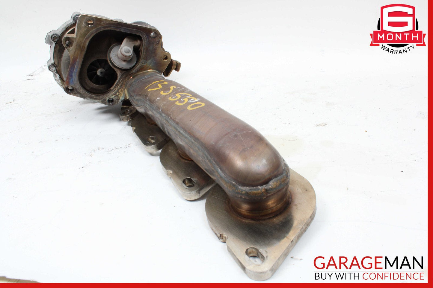 11-14 Mercedes W221 S550 Left Turbocharger Turbo Charger Manifold OEM