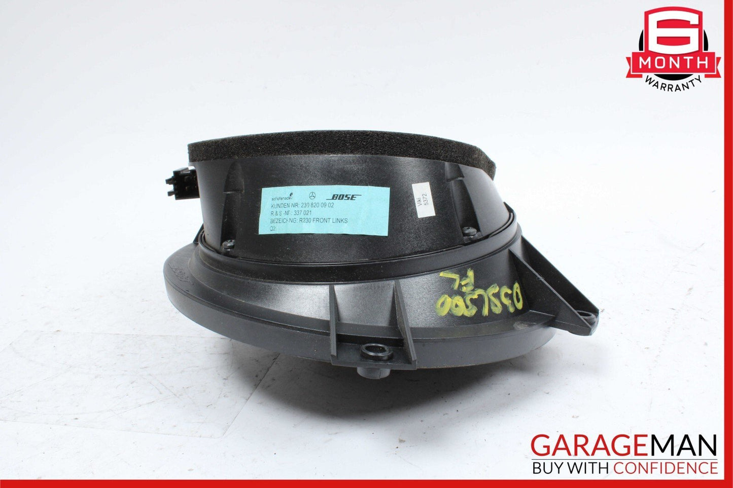 03-08 Mercedes R230 SL500 SL55 AMG Door Audio Speaker Bose Left Driver Side OEM