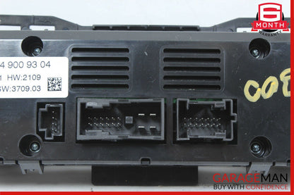 08-11 Mercedes W204 C300 AC A/C Heater Temperature Climate Control Switch Module
