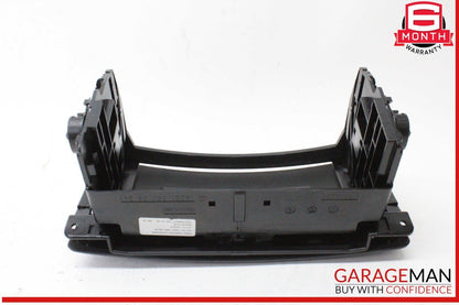 07-13 Mercedes W221 S550 Center Console CD Player Cover Trim Panel Black OEM