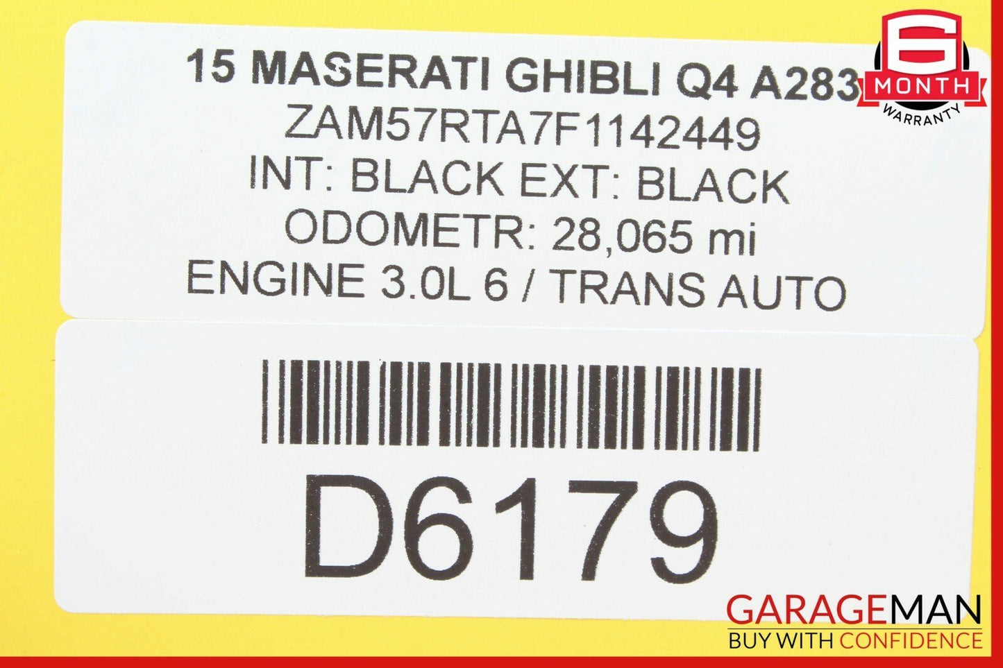 14-17 Maserati Ghibli HUB Passive Entry Control Module Unit 670008068 OEM