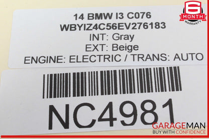 14-21 BMW i3 i3s I01 Tailgate Liftgate Release Open Handle Switch OEM