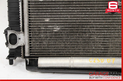 06-07 Mercedes W209 CLK350 C350 Engine Cooling Radiator AC A/C Condenser OEM