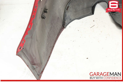 16-20 Jaguar XF Rear Bumper Panel Cover Red OEM
