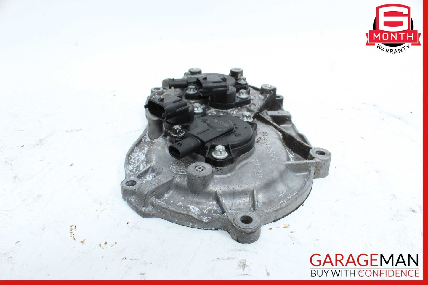 06-13 Mercedes W211 E350 S550 Front Right Engine Timing Chain Cover Plate OEM