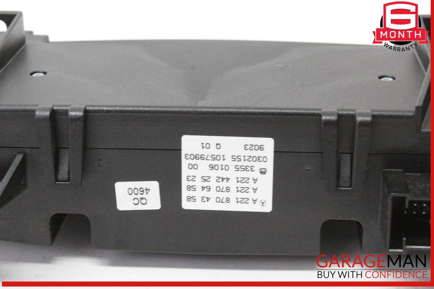 07-14 Mercedes W221 S550 CL550 S65 AMG A/C AC Heater Climate Control Switch OEM