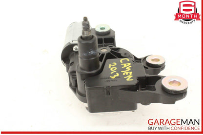 11-18 Porsche Cayenne 958 AWD Rear Glass Wiper Motor Valeo 7P5955711A OEM