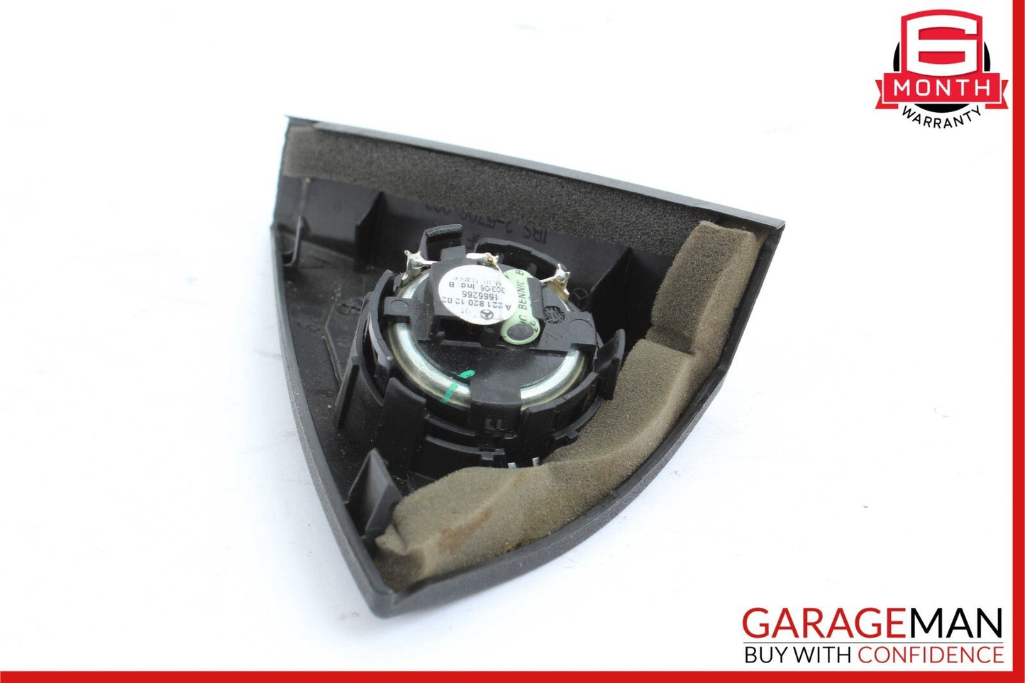 07-13 Mercedes W221 S550 Front Left Side Door Tweeter Speaker Cover Black OEM
