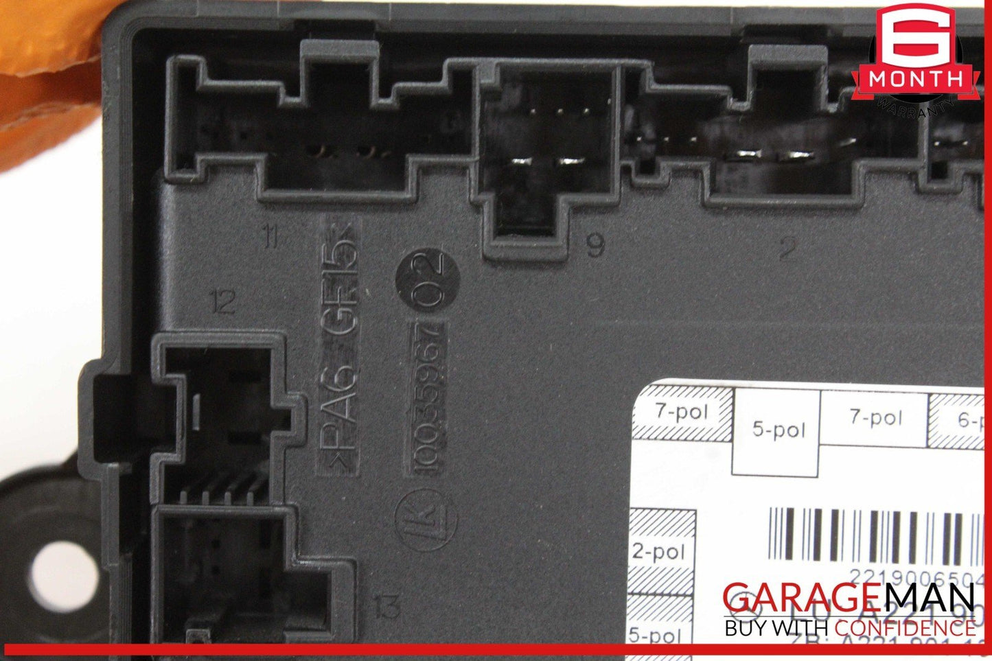07-13 Mercedes W221 S550 Rear Right or Left Side Door Control Module Unit OEM