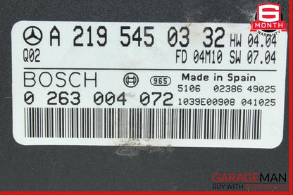 03-11 Mercedes W219 CLS500 Park Parktronic Sensor Control Module PDC OEM