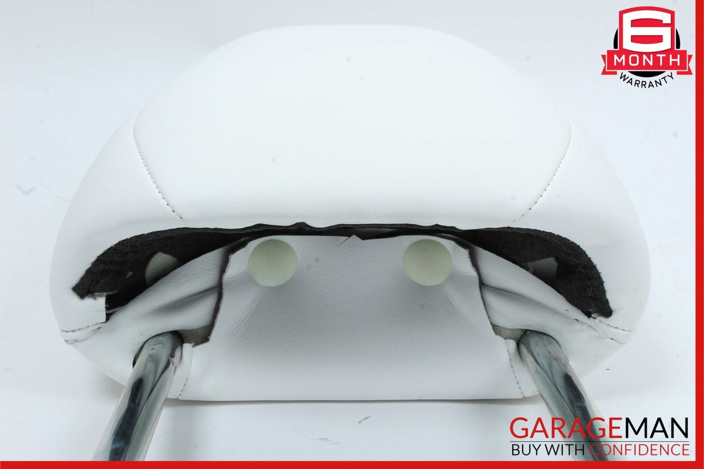 17-22 Tesla Model 3 Front Right / Left Side Seat Headrest Head Rest White