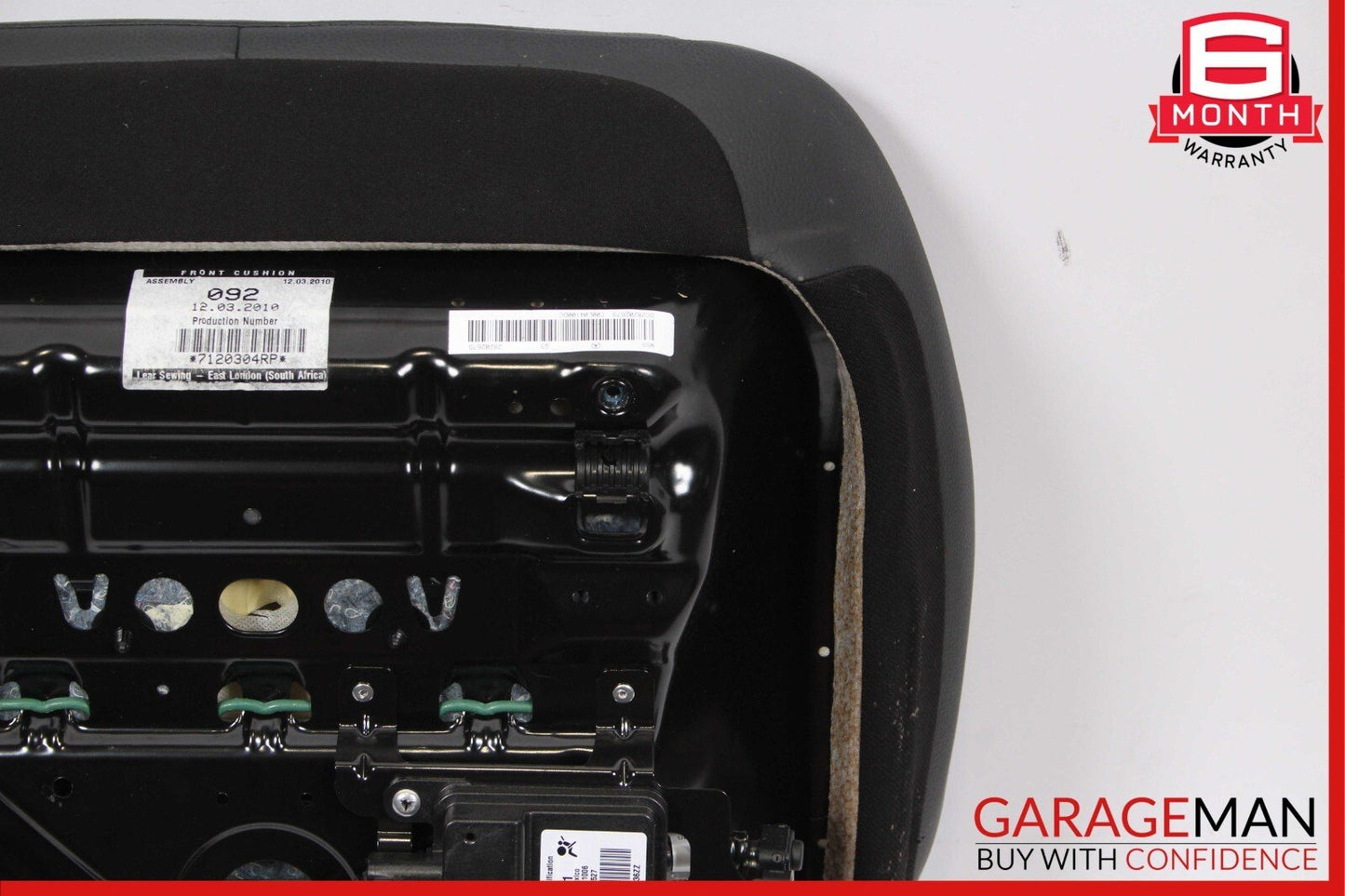 08-14 Mercedes W204 C300 Sedan Front Right Side Lower Bottom Seat Cushion OEM