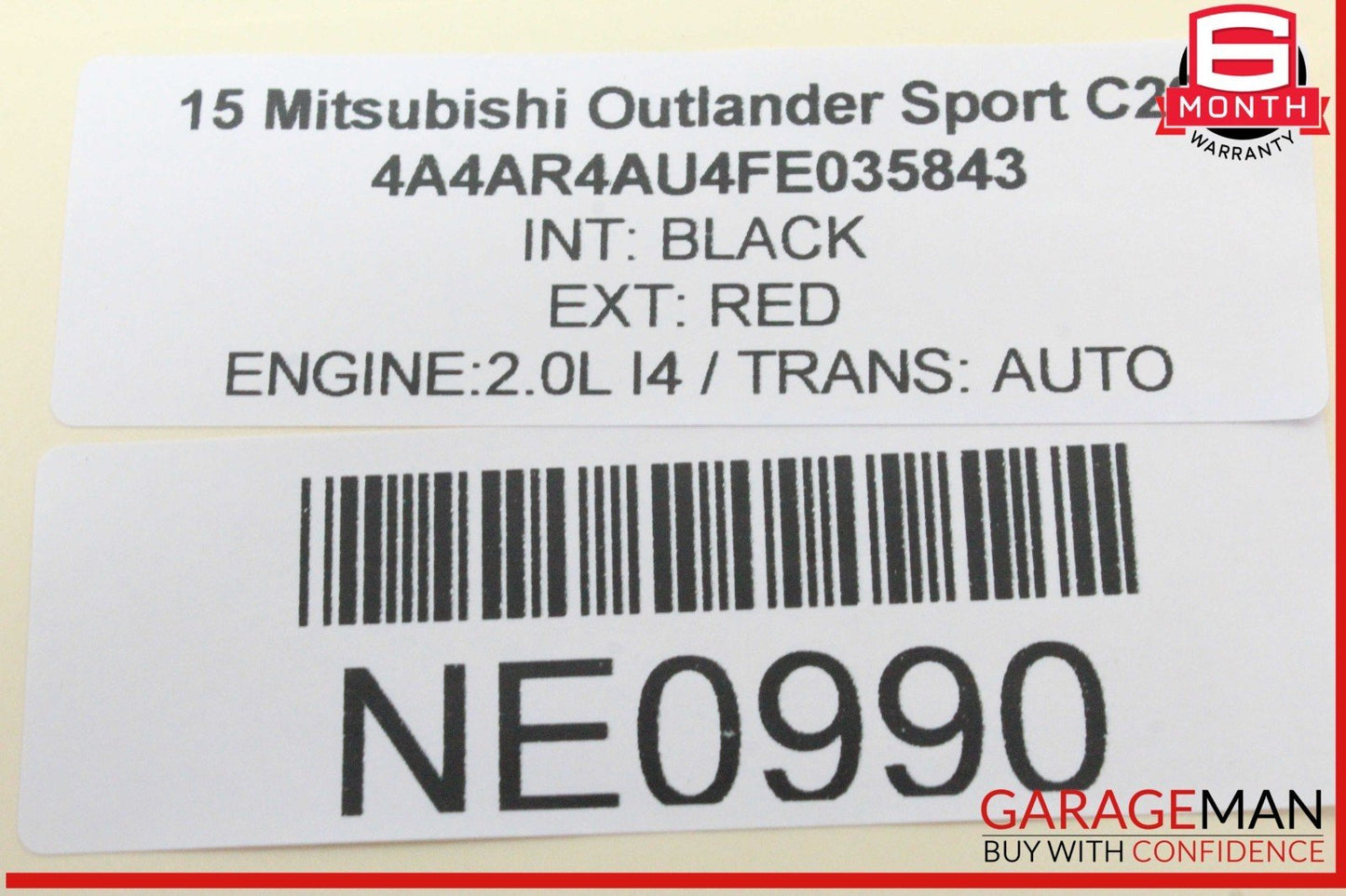 13-16 Mitsubishi Outlander Sport ESP Off Control Switch 2J132J15 OEM
