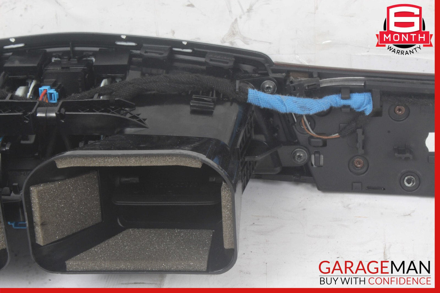 10-13 Mercedes W212 E350 Front Center Dash AC A/C Air Vent Grille Trim Assembly
